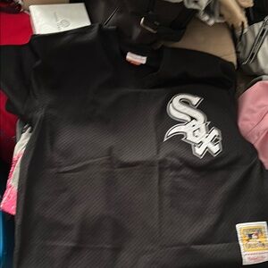 Mitchell & Ness Black & White Sox jersey